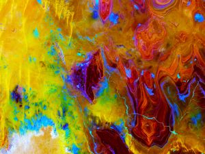 Preview wallpaper abstraction, spots, colorful, surface