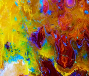 Preview wallpaper abstraction, spots, colorful, surface