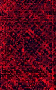 Preview wallpaper abstraction, spots, glitch, distortion, red