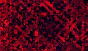 Preview wallpaper abstraction, spots, glitch, distortion, red