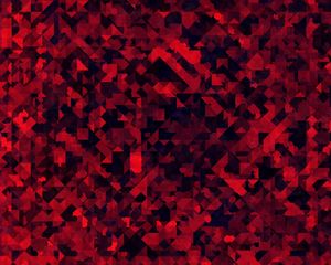 Preview wallpaper abstraction, spots, glitch, distortion, red