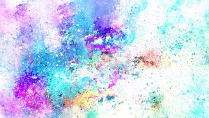 Preview wallpaper abstraction, spots, watercolor, art, light