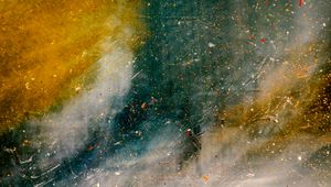 Preview wallpaper abstraction, spray, paint, yellow