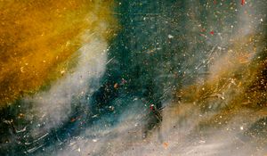 Preview wallpaper abstraction, spray, paint, yellow