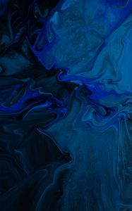 Preview wallpaper abstraction, stains, black, blue