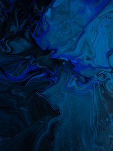 Preview wallpaper abstraction, stains, black, blue