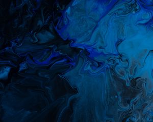 Preview wallpaper abstraction, stains, black, blue