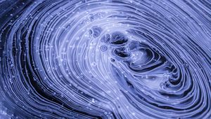 Preview wallpaper abstraction, stains, blue, liquid