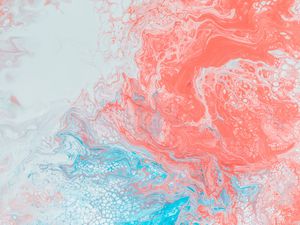 Preview wallpaper abstraction, stains, paint, liquid