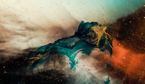 Preview wallpaper abstraction, stains, splashes, paint