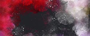 Preview wallpaper abstraction, stains, watercolor, dark