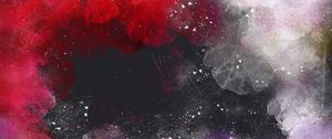 Preview wallpaper abstraction, stains, watercolor, dark
