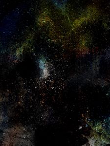 Preview wallpaper abstraction, stains, watercolor, dark