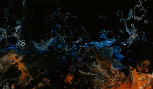 Preview wallpaper abstraction, watercolor, paints, stains, circles