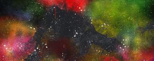 Preview wallpaper abstraction, watercolor, spots, colorful