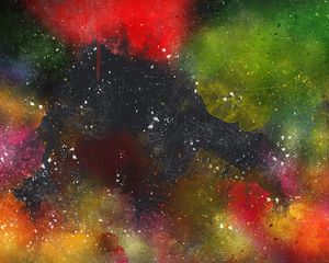 Preview wallpaper abstraction, watercolor, spots, colorful