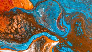 Preview wallpaper abstraction, watercolor, stains, liquid