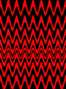 Preview wallpaper abstraction, waves, red, black