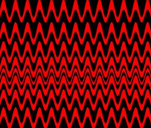 Preview wallpaper abstraction, waves, red, black