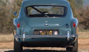 Preview wallpaper ac, aceca, 1954, blue, retro, back view, nature, car