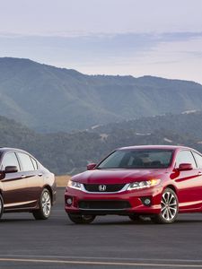 Preview wallpaper accord coupe, honda, accord sedan