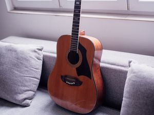 Preview wallpaper acoustic guitar, guitar, music, musical instrument