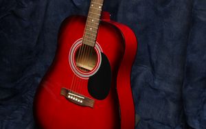Preview wallpaper acoustic guitar, guitar, strings, music