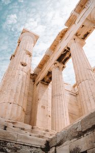 Preview wallpaper acropolis, architecture, ancient, columns, ruins