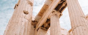 Preview wallpaper acropolis, architecture, ancient, columns, ruins