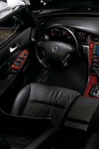 Preview wallpaper acura, 35rl, salon, interior, steering wheel, speedometer