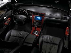 Preview wallpaper acura, 35rl, salon, interior, steering wheel, speedometer