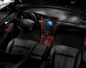 Preview wallpaper acura, 35rl, salon, interior, steering wheel, speedometer