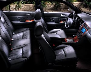 Preview wallpaper acura, 35rl, salon, interior, steering wheel, speedometer