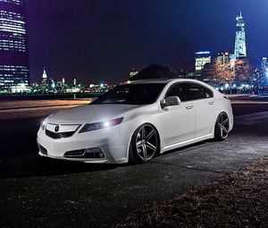 Preview wallpaper acura, auto, car, cars, city, style