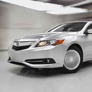 Preview wallpaper acura, ilx, hybrid, white, front bumper, style, cars, front view, speed