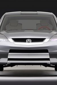 Preview wallpaper acura, rd-x, concept, gray metallic, front view, style, auto