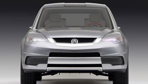 Preview wallpaper acura, rd-x, concept, gray metallic, front view, style, auto