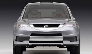 Preview wallpaper acura, rd-x, concept, gray metallic, front view, style, auto