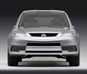 Preview wallpaper acura, rd-x, concept, gray metallic, front view, style, auto