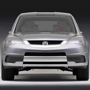 Preview wallpaper acura, rd-x, concept, gray metallic, front view, style, auto