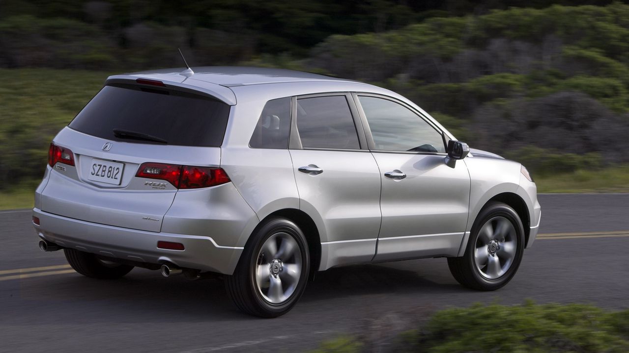 Wallpaper acura, rdx, metallic silver, jeep, rear view, style, cars, nature, rate