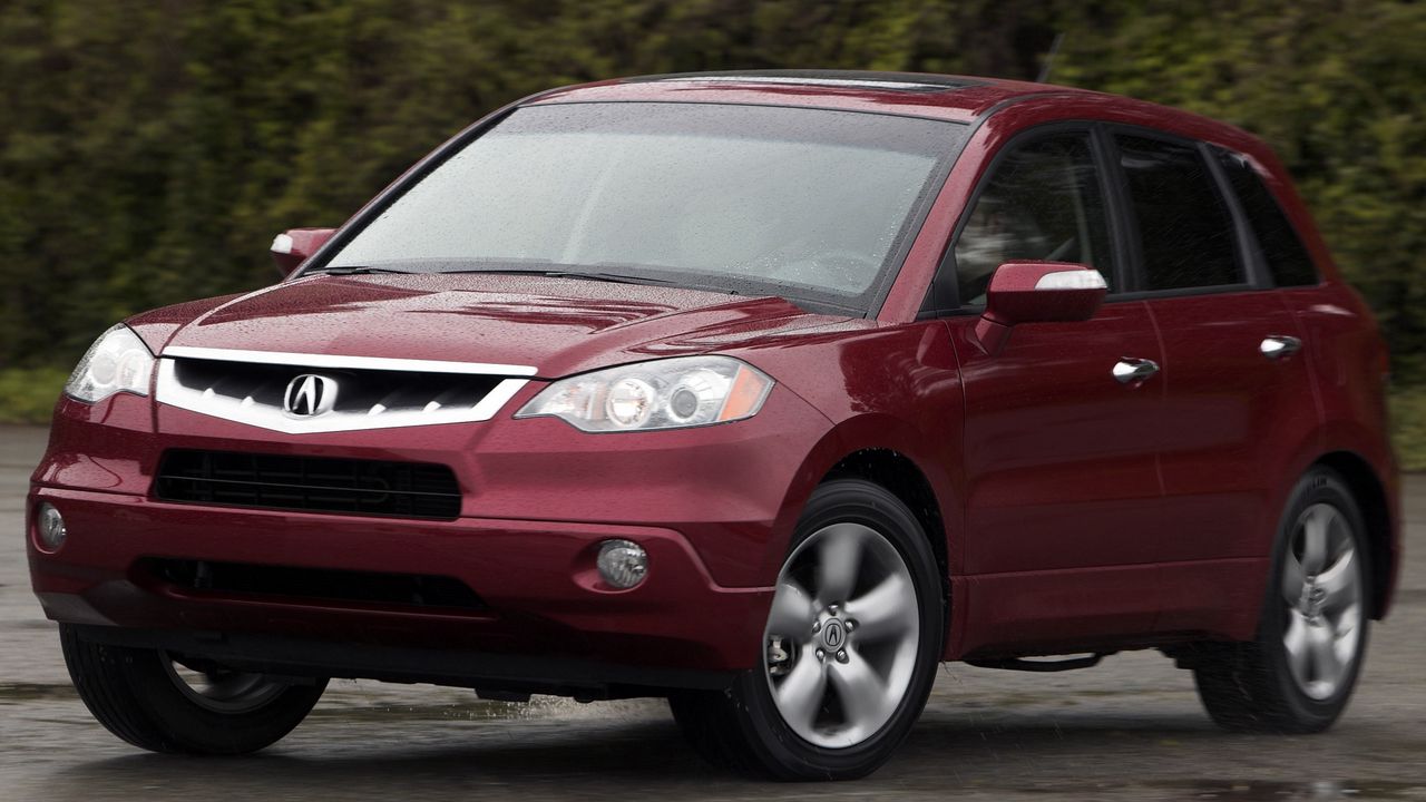 Wallpaper acura, rdx, red, jeep style, front view, auto, nature