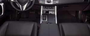 Preview wallpaper acura, rdx, salon, interior, steering wheel, speedometer