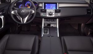 Preview wallpaper acura, rdx, salon, interior, steering wheel, speedometer