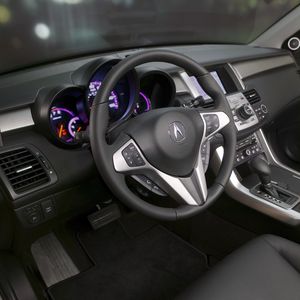 Preview wallpaper acura, rdx, salon, interior, steering wheel, speedometer