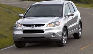 Preview wallpaper acura, rdx, silver metallic, jeep, front view, cars, style, nature