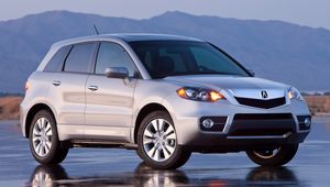 Preview wallpaper acura, rdx, silver metallic, side view, jeep, style, cars, mountains, reflection