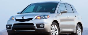 Preview wallpaper acura, rdx, silver metallic, front view, jeep, auto