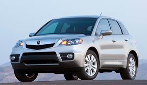 Preview wallpaper acura, rdx, silver metallic, front view, jeep, auto