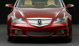 Preview wallpaper acura, rl, concept, red, front view, style, cars